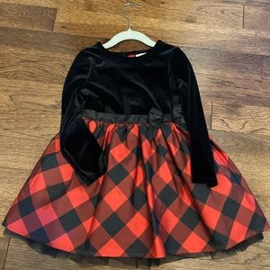 Cat & Jack Buffalo plaid dress